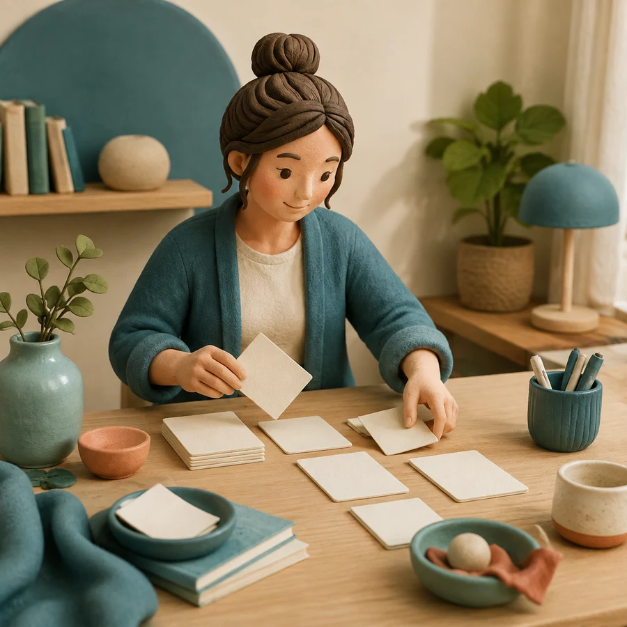 Changing your plans: a quiet everyday scene