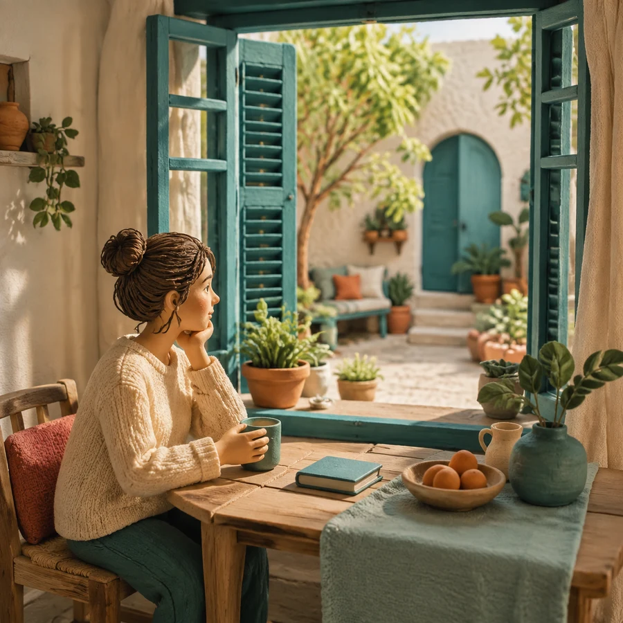 This website: a quiet everyday scene
